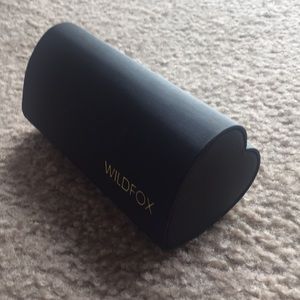 Heart-shaped Wildfox sunglass case/box